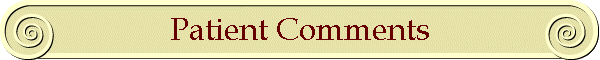 Patient Comments